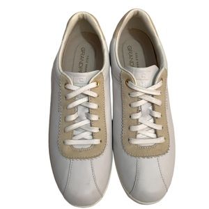 💎COLE HAAN Women’s Grandpro Leather Turf Sneakers Brazilian Tan